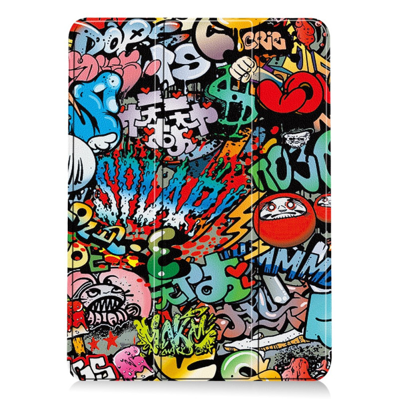 Slimme hoes iPad Air 13 (2024) Graffiti