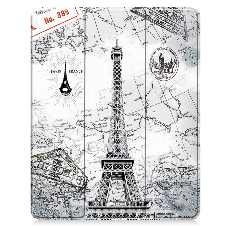 Smart Case iPad Air 13 (2024) Vintage Eiffeltoren