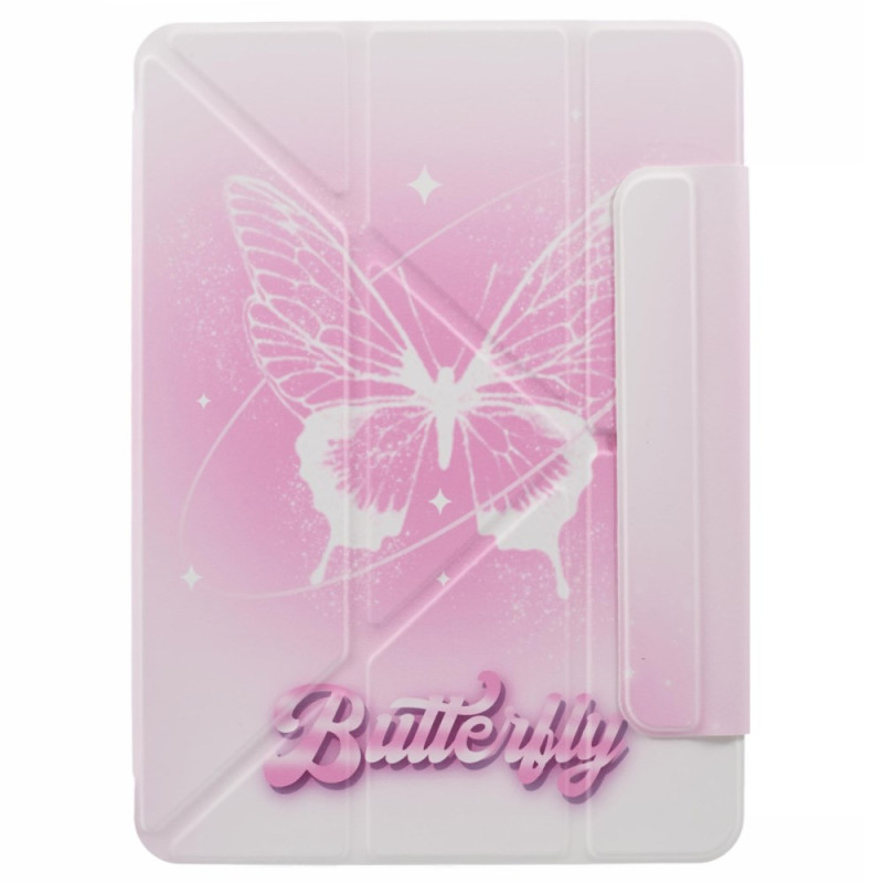 Smart Case iPad Air 13 (2024) Origami Vlinder Roze