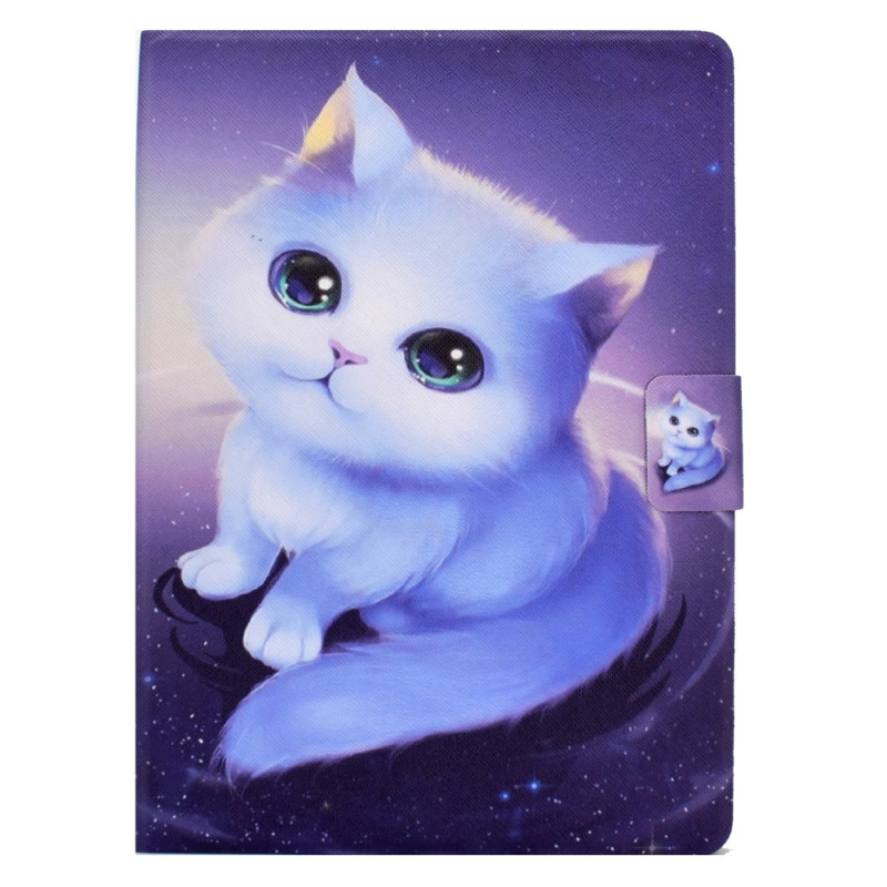 iPad Pro 11 (2024) Hoesje Kitten Wit