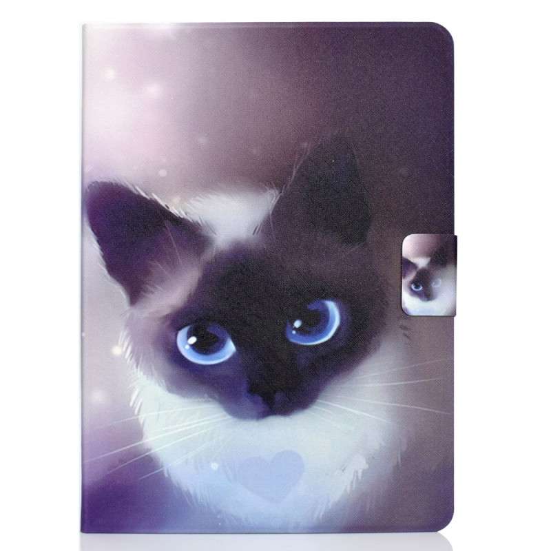 iPad Pro 11 (2024) Blauwogige kattenhoes