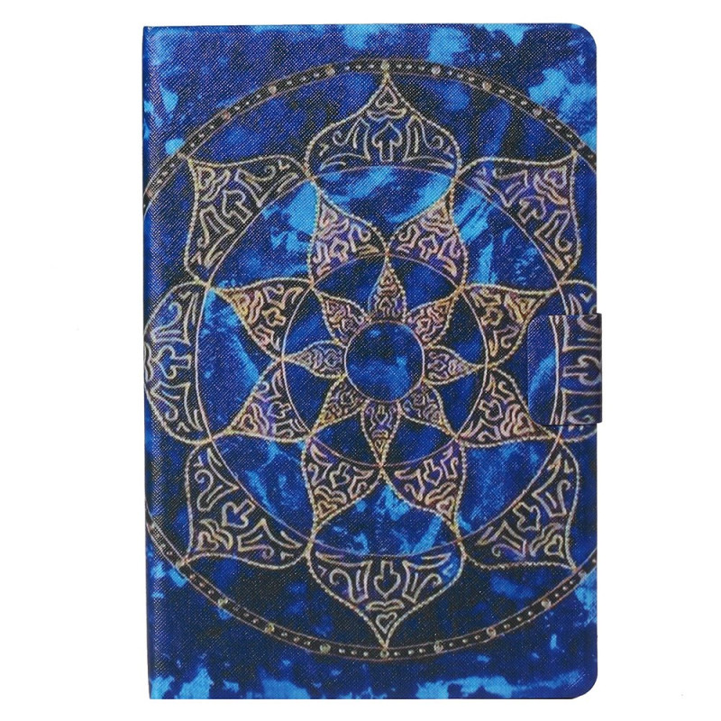 iPad Pro 11 (2024) hoesje Mandala Blauw