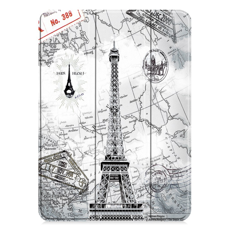 Smart Case iPad Pro 11 (2024) Vintage Eiffeltoren