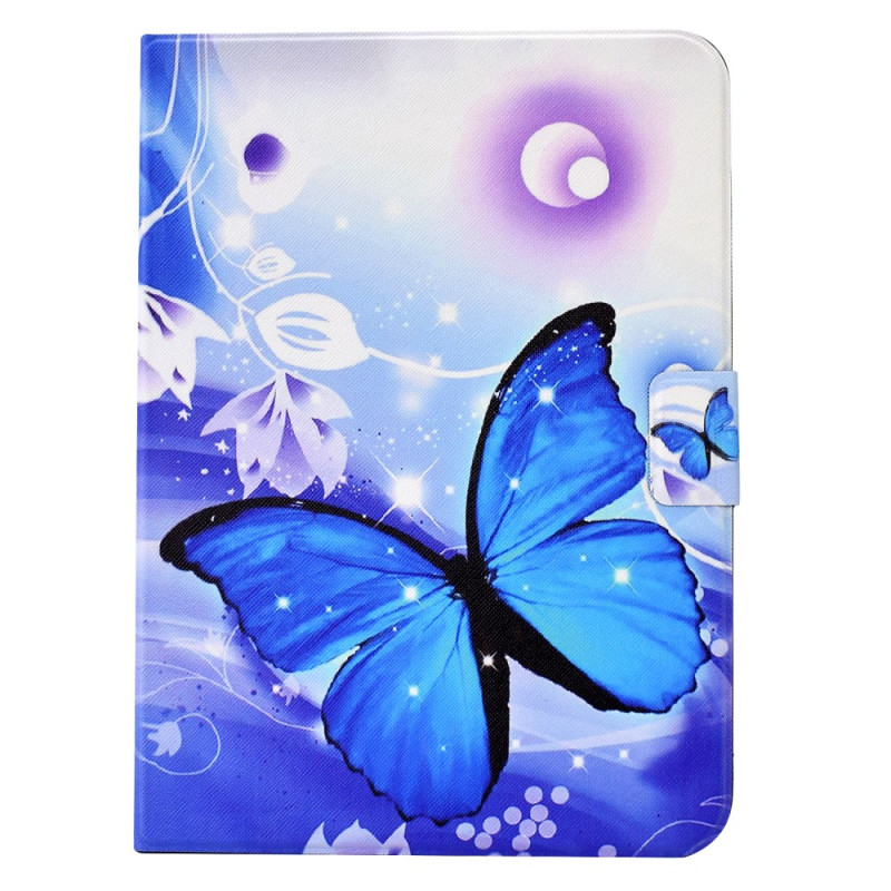 iPad Air 11 (2024)/Air (2022) (2020)/ Pro 11 Hoes Butterfly Blauw Grafisch