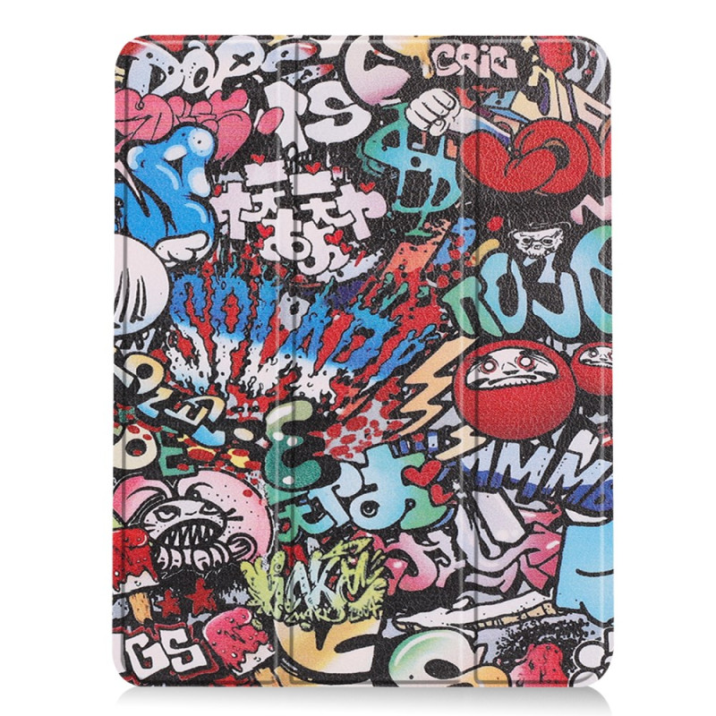 Smart Case iPad Air 11 (2024) Graffiti Styling Hoesje