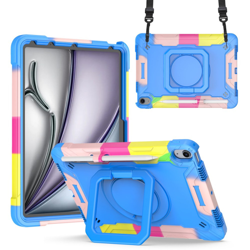 Hardcase iPad Air 11 (2024) Schouderriem en handsfree houder