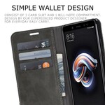 Xiaomi Redmi Note 5 Case Muxma stof en leer effect Xiaomi Redmi Note 5 Case Muxma stof en leer effect