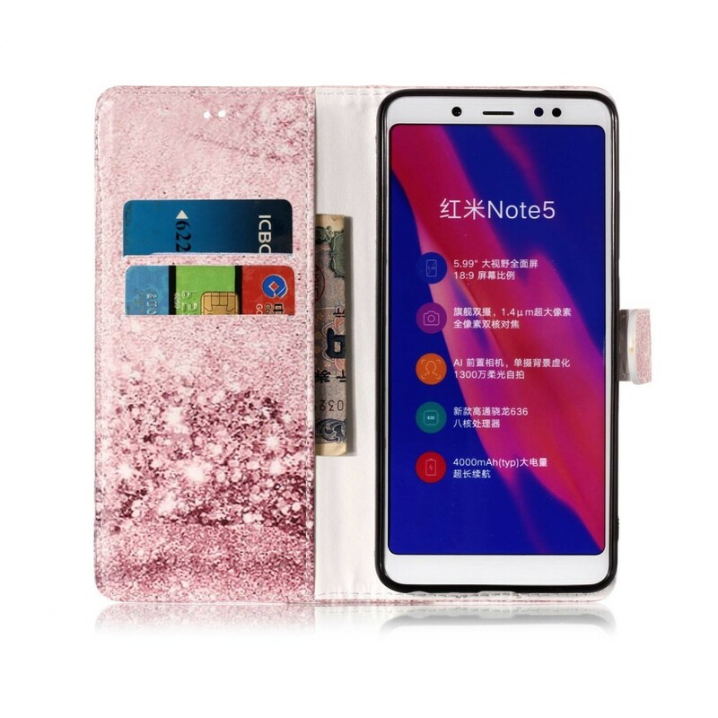 Xiaomi Redmi Note 5 Glitter Gradient Case