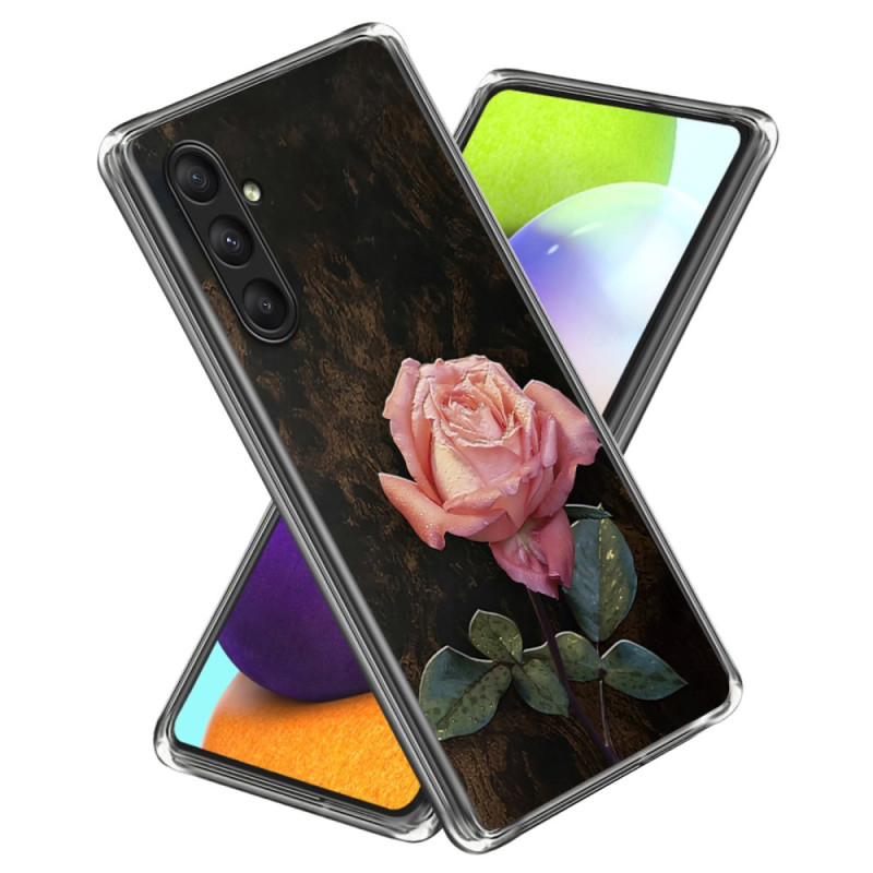 Samsung Galaxy A24 4G Roze Hoesje Kunst