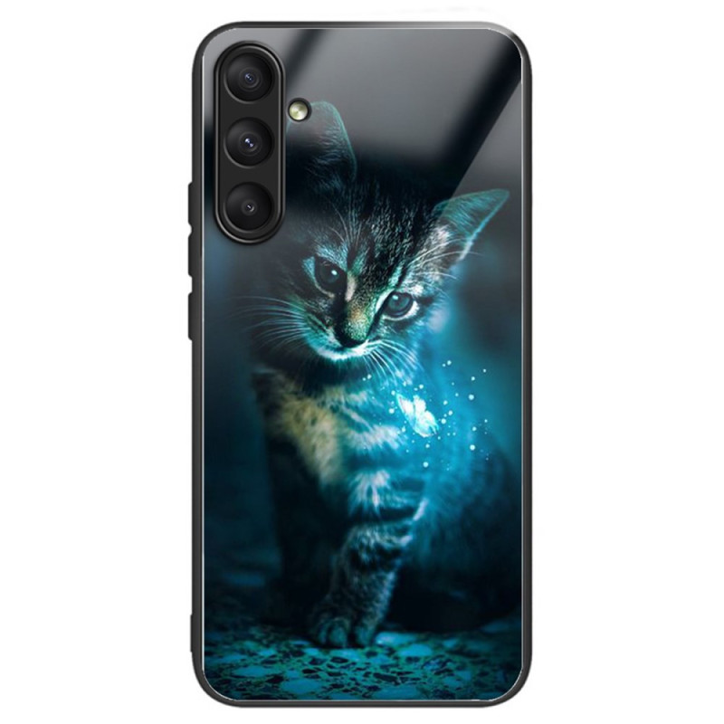 Samsung Galaxy A24 4G Geval van gehard glas Cat