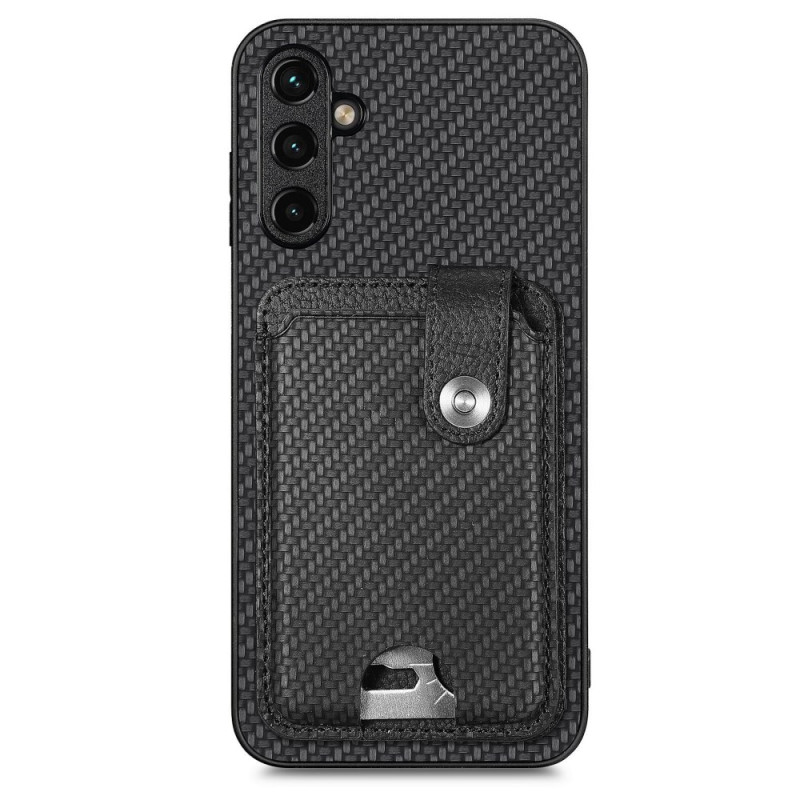 Samsung Galaxy A24 4G Carbon Fibre Hoesje Portemonnee