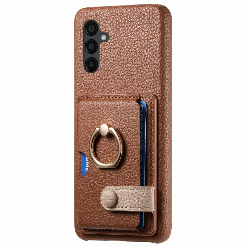 Samsung Galaxy A24 4G Two-tone hoesje kaarthouder en ring standaard