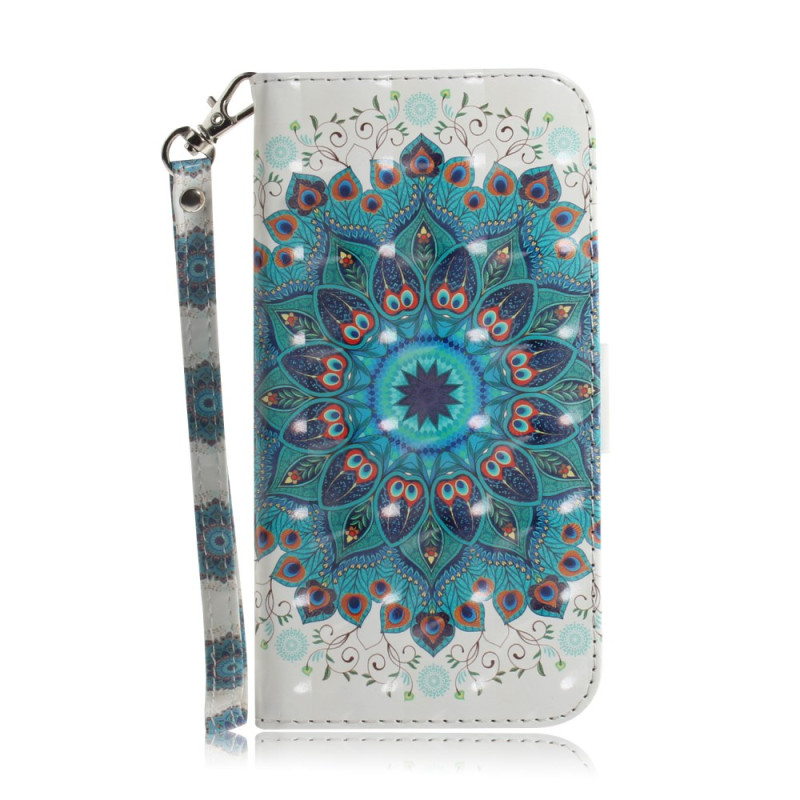 Nokia Etui C32 Mandala Groen met Koord
