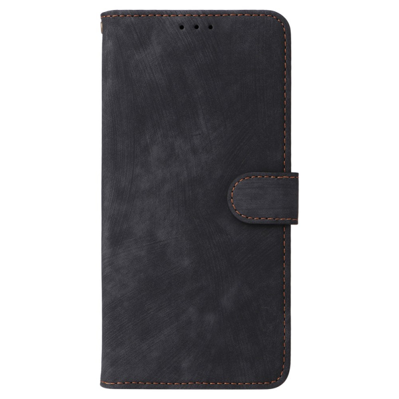 Etui Oppo Reno 12F 5G Suede Effect RFID Slotje en Riempje