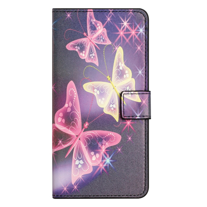 Samsung Galaxy A05 4G hoesje Sparkling Vlinders