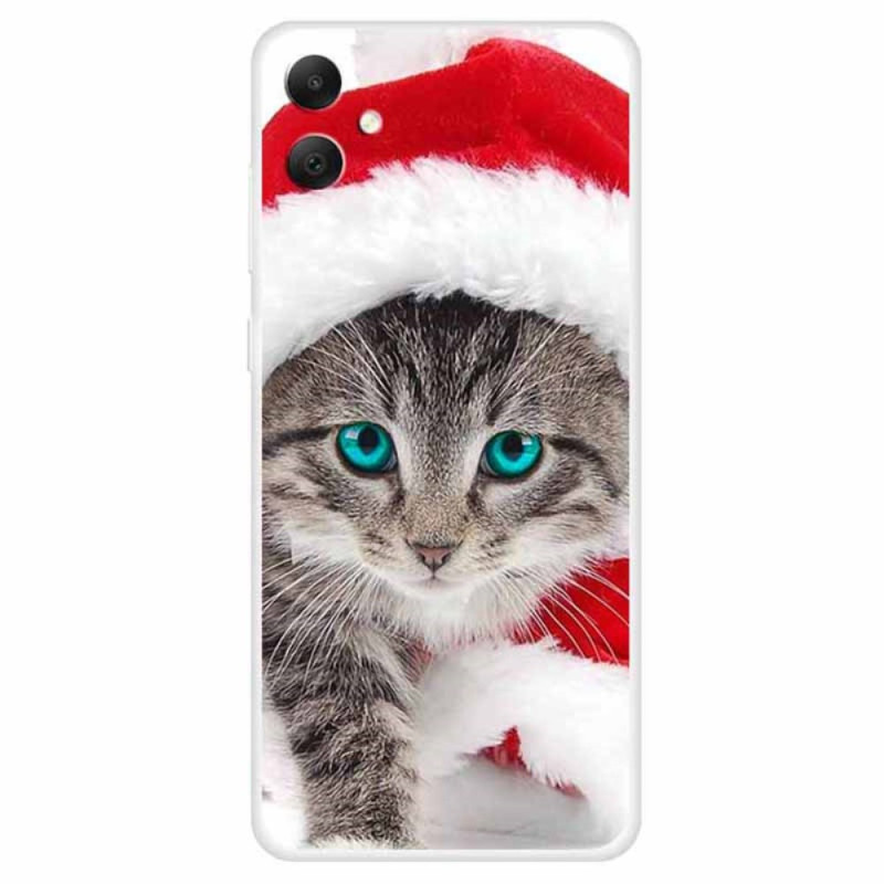 Samsung Galaxy A05 Hoesje Kerst Kat