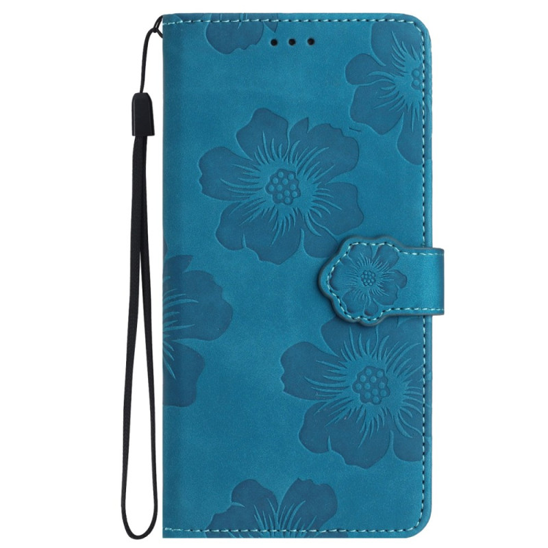 Samsung Galaxy hoesje A05 Bloemen met riem