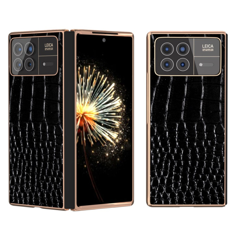 Xiaomi Mix Fold 3 hoesje met krokodillenmotief