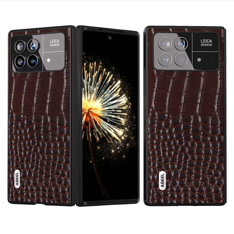 Xiaomi Mix Fold 3 hoesje krokodillenstructuur ABEEL