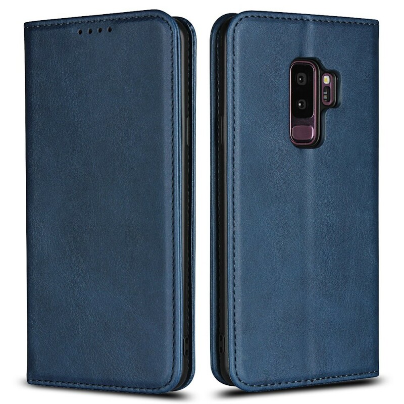 Flip cover Samsung Galaxy S9 Plus Kunstleer Stiksels