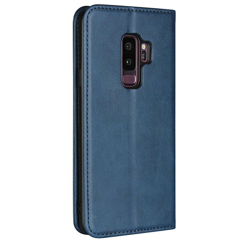 Flip cover Samsung Galaxy S9 Plus Kunstleer Stiksels