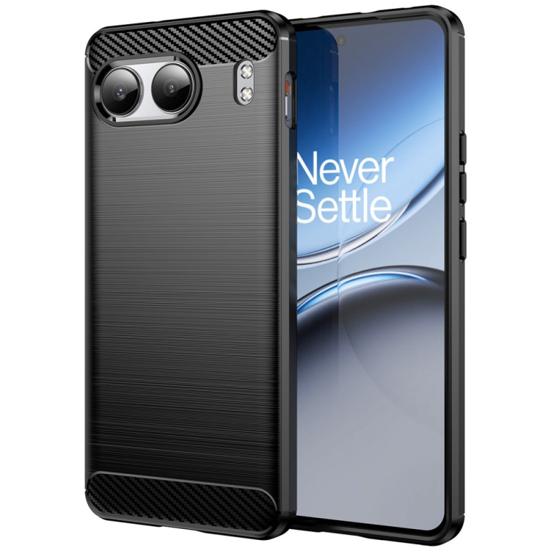 OnePlus Nord 4 Geborsteld Koolstofvezel Hoesje