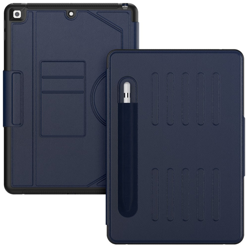 Étui iPad 10.2" (2021) (2020) (2019) Support Porte-Cartes et Emplacement pour Stylet