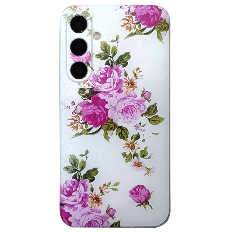 Galaxy A16 4G / 5G hoesje elegant bloempatroon