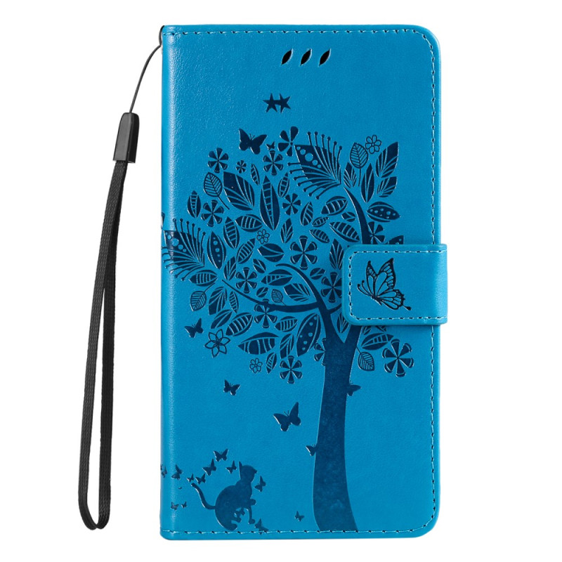 Hoesje Samsung Galaxy A16 4G / 5G Kat en Boom patroon