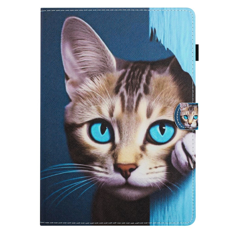 Hoes voor iPad 10.9 (2022) Cat motief