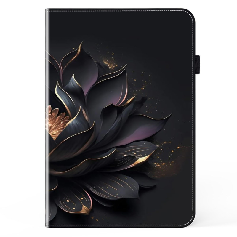 Xiaomi Redmi Pad SE 8.7 Zwart Gebloemd Hoesje