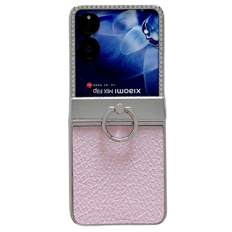 Xiaomi Mix Flip hoesje - ringsteun en Strass