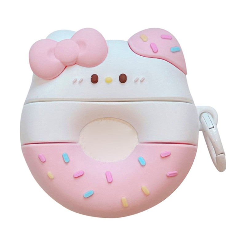 AirPods Pro 2 / AirPods Pro donut hoesje met strik