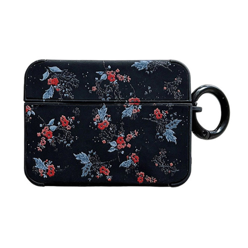 Hoesje AirPods Pro 2 / AirPods Pro bloemen- en ringpatroon