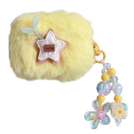 AirPods Pro geel pluche...