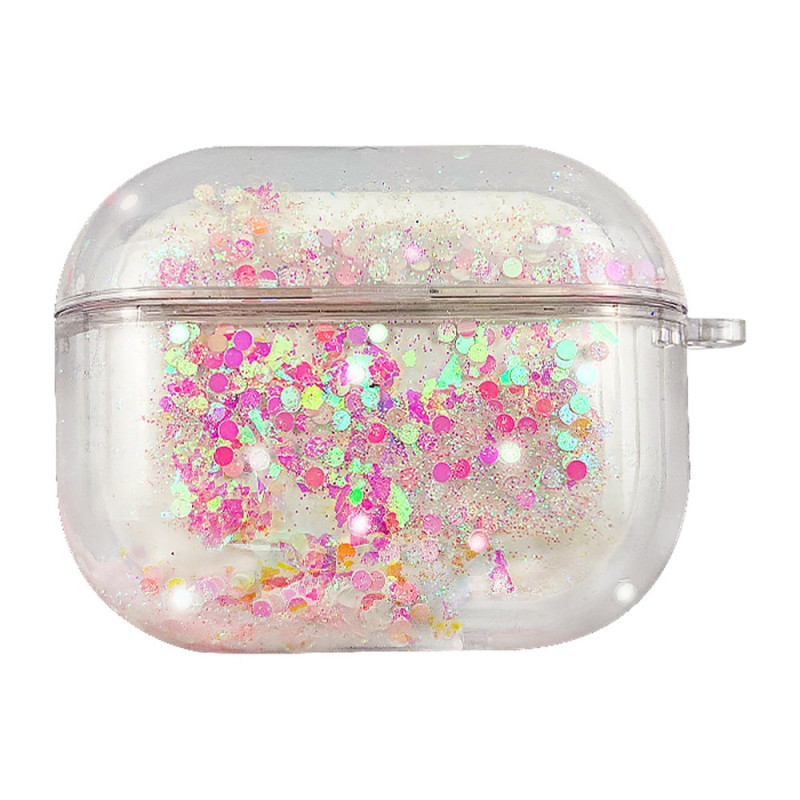 AirPods Pro Drijvend Glitter Etui