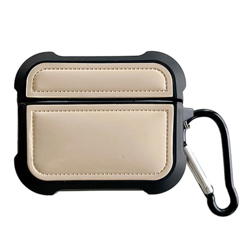 AirPods 3 kunstlederen hoesje in Doudoune-stijl
