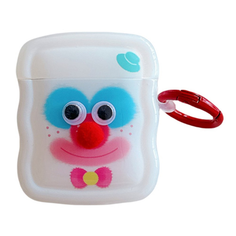 AirPods 2/1 etui Clown met ring