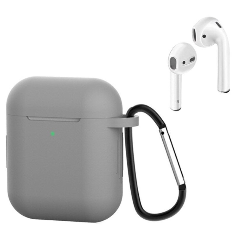 Apple AirPods 2 / 1 Slim hoesje met karabijnhaak