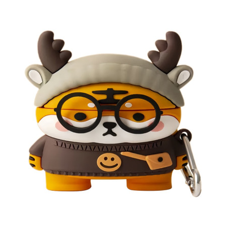 AirPods 4 Tijger met hoesje...