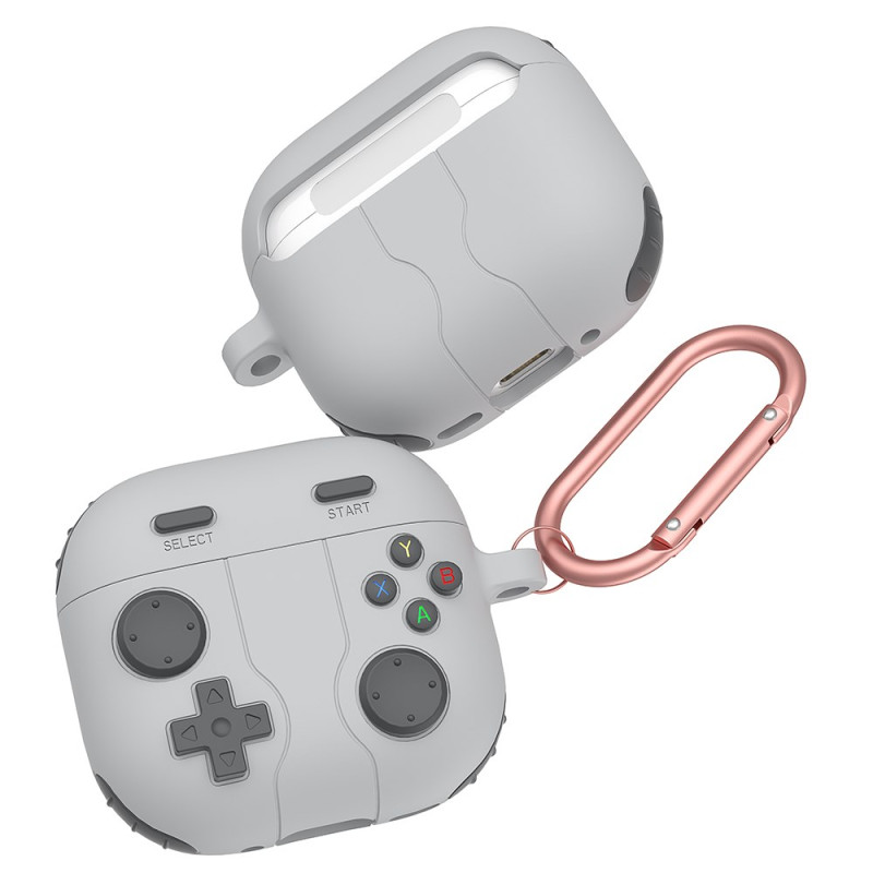 AirPods 4 Game Console Hoesje met Karabijnhaak