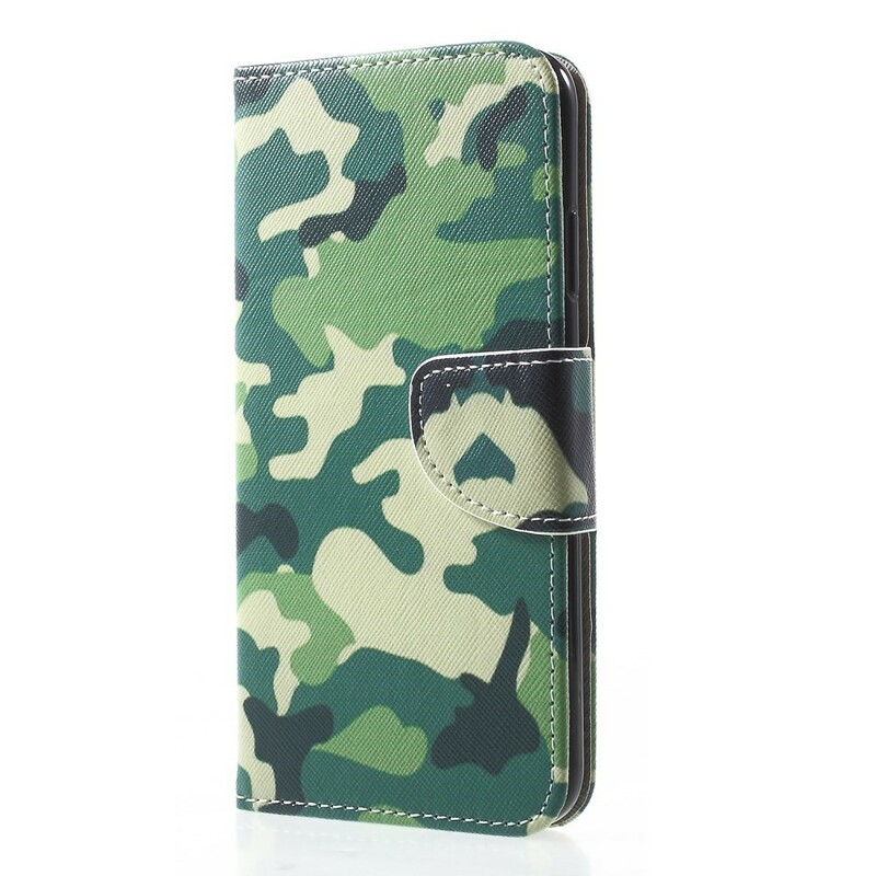 iPhone XR Militair Camouflage Hoesje