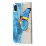 Hoesje iPhone XR vlinder gekleurd