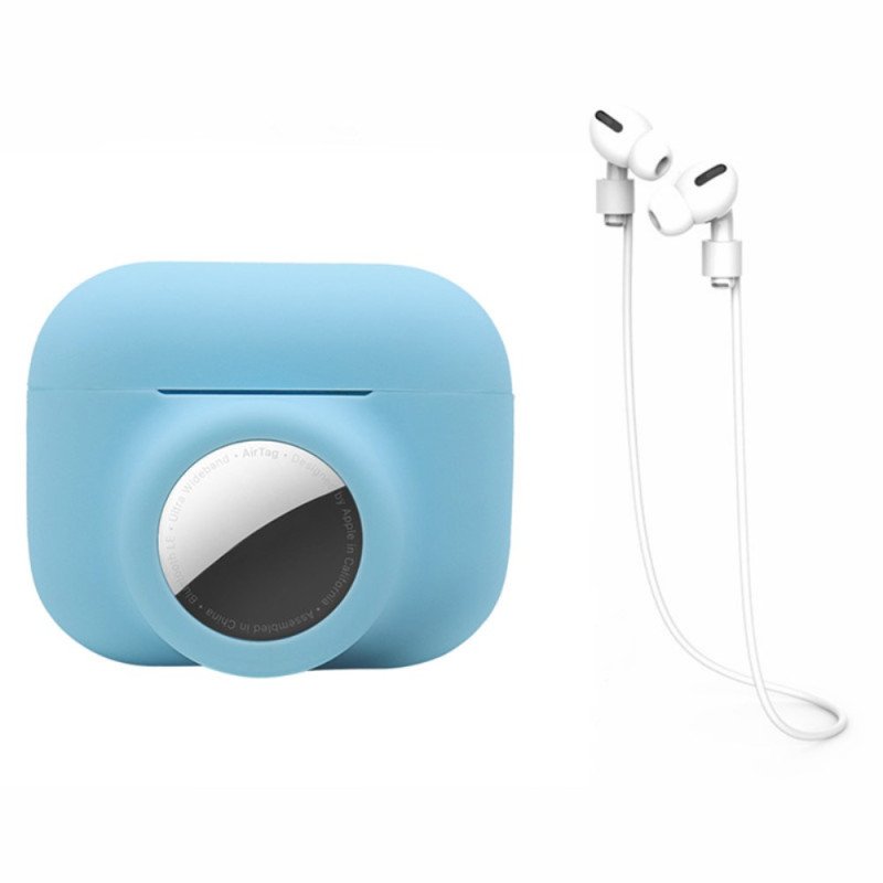 2-in-1 hoesje voor AirPods Pro en AirTag Silicone