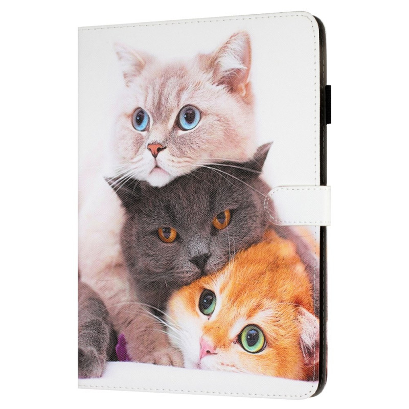 iPad Mini 5 hoesje (2019)/4/3/2/1 3 katten