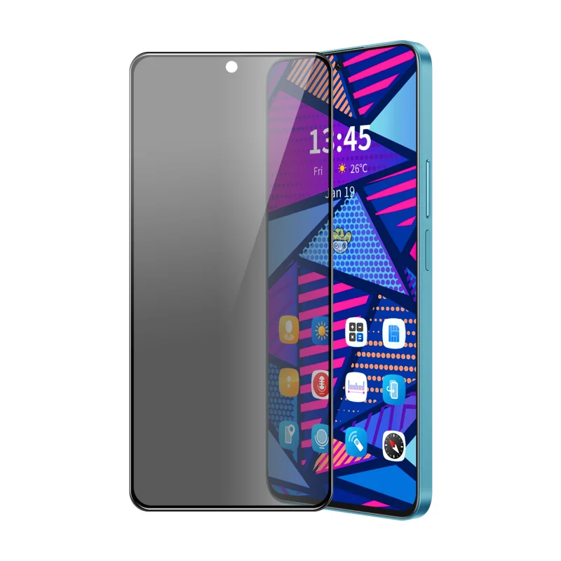 Anti-Spion Gehard Glas Bescherming voor Honor 200 Smart Screen