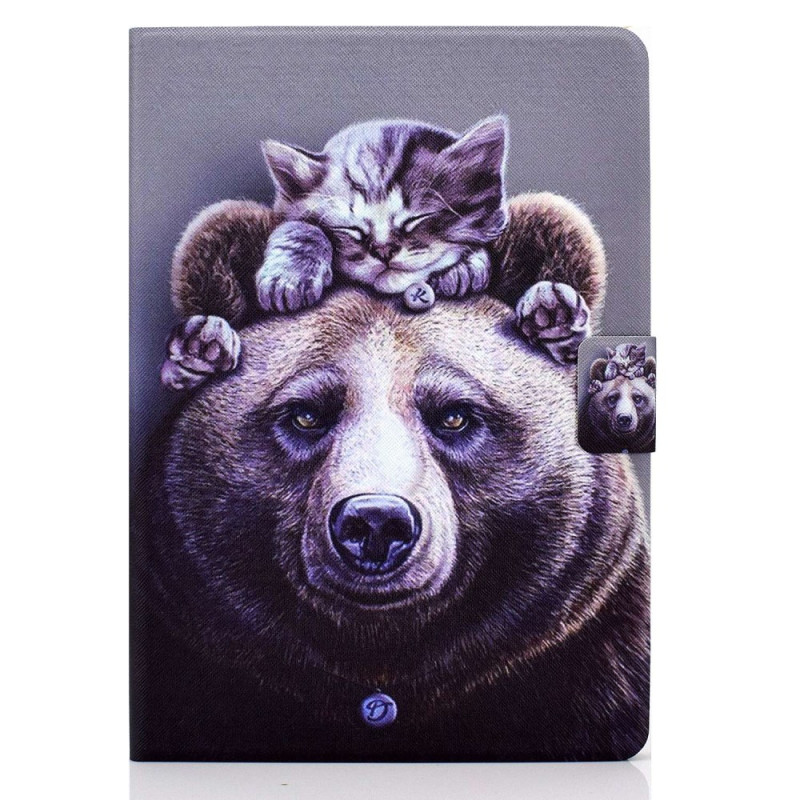 Housse iPad Mini 5 (2019)/4/3/2/1 Ours et Chat