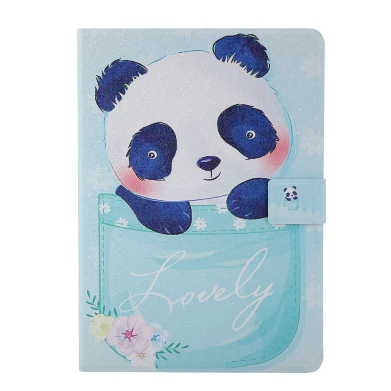 iPad Mini 5 hoesje (2019)/4/3/2/1 Panda in bed