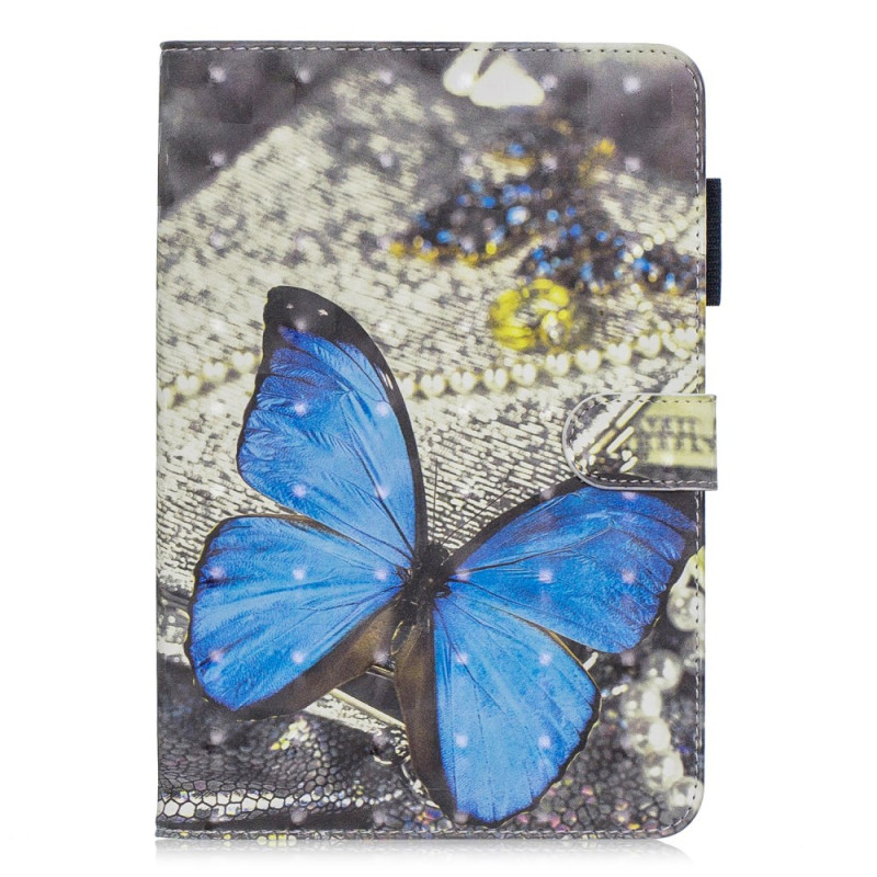 iPad Mini 5 (2019)/4/3/2/1 Hoesje Vlinderblauw