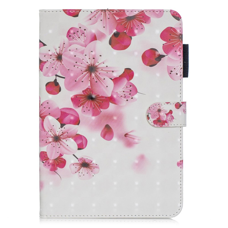 iPad Mini 5 (2019)/4/3/2/1 Roze Bloemen Hoesje